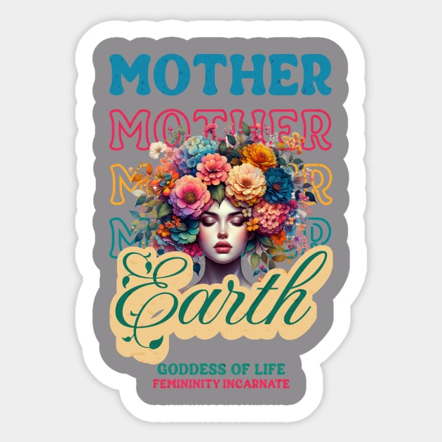 Mother Earth Sticker by Alisia's Store 1